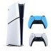 Resim Sony Playstation 5 Slim Dijital Versiyon 1 TB PS5 Oyun Konsolu - 2. Dualsense Oyun Kolu Beyaz-Mavi 