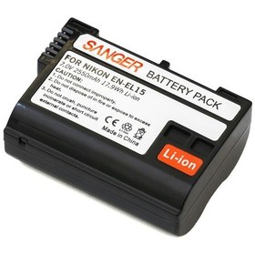 Resim Sanger En-El15 Nikon Fotoğraf Makinesi Batarya 