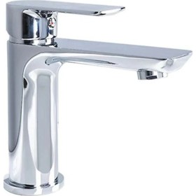 Resim Yuen Viosa Armatür Banyo Lavabo Bataryası Krom Renk Modern Tasarım 2 Yıl Krom 