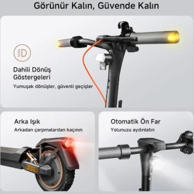 Resim Navee Gt3 Elektrikli Scooter - 700W Güç - 50 Km Menzil - %18 Eğim Perf. - 25 Km Hız-Tcs - Çift Süspansiyon 