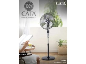Resim Cata CT-3022 45 cm 5 Pervaneli 50 Watt 3 Kademe Bakır Motor Ayaklı Vantilatör 