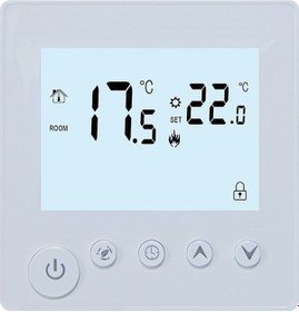 Resim Xiyyadms Akıllı Lcd Ekranlı Güçlü Elektrikli Yerden Isıtma Termostatı - Çocuk Kilidi Ve 3 Mod İle Enerji Tasarrufu 