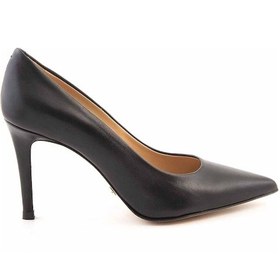 Resim Rouge Deri Stiletto Kadın Topuklu Ayakkabı 4924-02V8 Siyah 