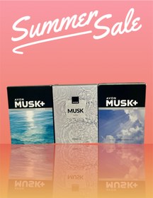 Resim Avon MUSK+ 3 lü Erkek Parfüm Seti 