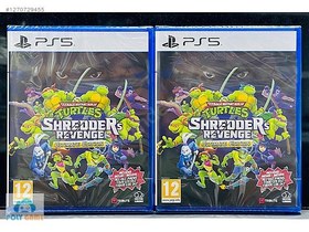 Resim TMN TURTLES SHREDDER'S REVENGE ULTIMATE EDITION PS5 OYUN SIFIR 