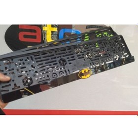 Resim Batman - 3D Lazer Kesim Pleksi Plakalik 536214635 - 2 Adet Kare 