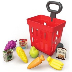 Resim Çek-çek Alışveriş Arabası 3 Adet 