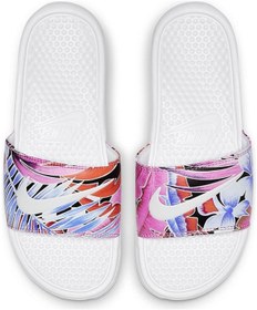 Resim Nike Benassi Jdı Flowers Printed Çiçek Baskılı Kadın Terlik 38 