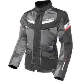 Resim Motosiklet Montu 4 Mevsim Uzun Mont Oxford Kumaş Astarlı Mont 