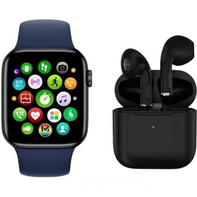 Resim NS Store Iphone Xs Uyumlu Watch 6 Series Akıllı Saat Smart Watch + Pro 5 Kablosuz Bluetooth Kulaklık 