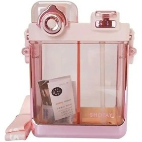 Resim Shotay Tritan Matara 700 Ml Pembe Karma 