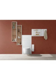 Resim VitrA Voyage A4479957 Tekli Askı, Beyaz - Krom 