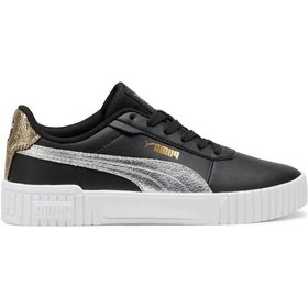Resim Puma Carina 2.0 Metallic Shine Kadın Siyah Sneaker 39509602 Siyah 