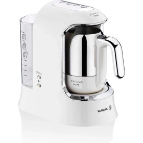 Resim Korkmaz Kahvekolik Aqua Kahve Makinesi Vanilya Krom A862-07 
