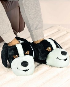 Resim PUFYDIX Unisex Köpek Peluş Panduf 