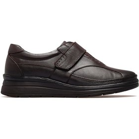 Resim Forelli Larısa Kadın Hakiki Deri Comfort Günlük Ayakkabı 25k 21313 Z Kahve Kahve 