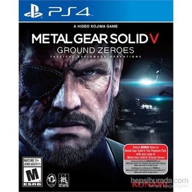 Resim Metal Gear Solid V Ground Zeroes Ps4 
