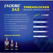 Resim Locking 343 Sıvı Conta 250 Ml 