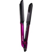 Resim Dempower Mor Saç Düzleştirici – 230°C Seramik Termal Plaka, Hafif Ergonomik Tasarım ve LCD Isı Göstergesi 