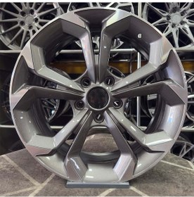 Resim 17 İnç 5x114.3 Civic Rs Gun Metal Elmas Kesim Jant Modeli 4 Adet 