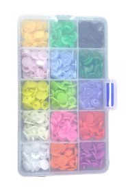 Resim 3DNOVAOFFİCİALTR Çıt Çıt Plastik Set Renkli 180 Adet 