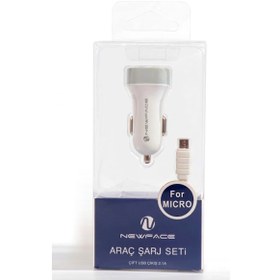 Resim Flzdgnkr Newface C17 Micro Usb 2.1a Araç Şarjı 