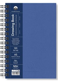 Resim Schoellershammer Drawing Pad Mavi Sert Kapak Çizim Defteri 120 Gr A5 54 Yaprak 