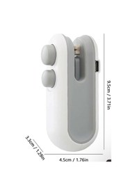 Resim Mini Poşet Kapatıcı - Mavi Mavi 