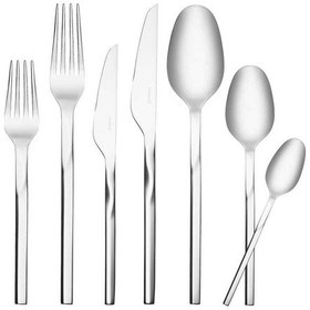 Resim Korkmaz Tuna 84 Parça Çatal Kaşık Bıçak Seti Gri 