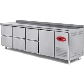 Resim Empero EMP.255.70.01-6C Tezgah Tipi Buzdolabı 6 Çekmece+1 Kapı 700 L 