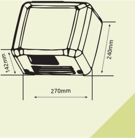 Resim Omnipazar Xinda GSQ250A Fotoselli El Kurutma Makinesi 2500w Pasla 