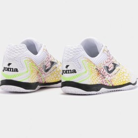 Resim Joma Maxima 2442 Maxw2442ın Beyaz & Sarı & Kırmızı Erkek Salon Ayakkabı 