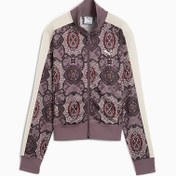 Resim T7 VINTAGE Prep Baskılı Kadın Track Ceket 