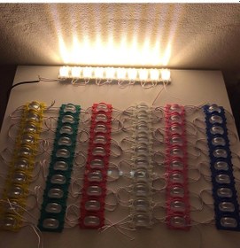 Resim 12 Volt Dar Açılı Modül Led Beyaz (5 Adet) 