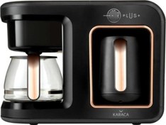 Resim Hatır Plus 2 in 1 Black Copper Kahve Makinesi Karaca