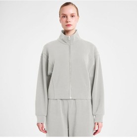 Resim Lescon 25n-2105 Fermuarlı Sweatshırt Ekru 
