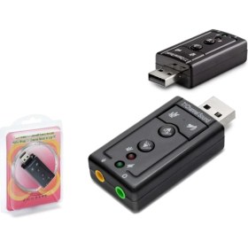 Resim Hadron HN4177 7.1 USB Ses Kartı USB Sound Adapter 