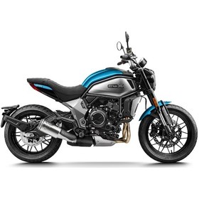 Resim Cf Moto 700 CL-X Heritage Motosiklet Zephyr Mavi Mondimotor 