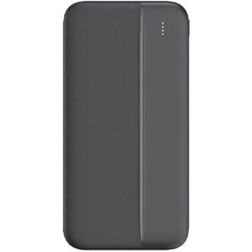 Resim Dexim DC01 10.000 mAH Superslim Led Işıklı Powerbank - Siyah 