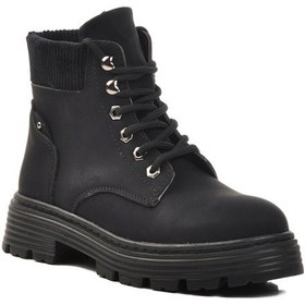 Resim Aspor Siyah Bağcıklı Kadın Bot Çok Renkli 