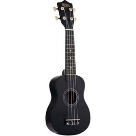 Resim Rosa RU002-BK Siyah Soprano Ukulele 