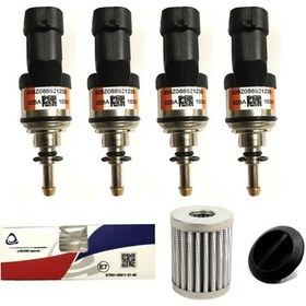 Resim Brc Uyumlu Turuncu Enjektör Seti Segmanlı 