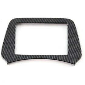 Resim Atto 3 Yuan Plus 2022 Kaiyi İçin Karbon Fiber Abs İç Gösterge Paneli Kapağı Döşeme Çıkartmaları 