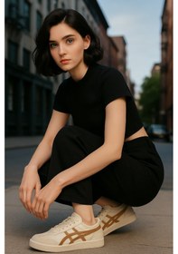 Resim Etayger E-3155 Smb Bej Kahve Unisex Sneaker Spor Ayakkabı Çok Renkli 