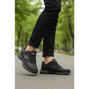 Resim Siyah Esnek Hafif Erkek Spor Ayakkabı Xstep 020-CILT M 