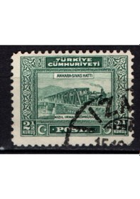 Resim 1930 Yılı Londra Baskısı Posta Pulları 2.5 Kuruş Tp0539 İsfila1216 