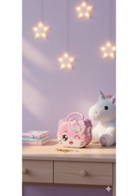 Resim Şirin Sevimli Kedi Tasarımlı Figürlü Metal Kilitli Kumbara Çocuk Para Biriktirme Kutusu Hediye P -m Çok Renkli 