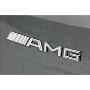 Resim Mercedes Amg Metal Krom Yazısı 