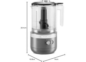 Resim Cordless 1,19 L Mutfak Robotu 5KFCB519 Edg-Charcoal Grey 