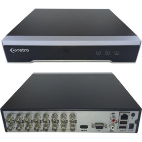 Resim Retro RT-DVR7216 16 Kanal Hibrit 1080N DVR Kayıt Cihazı 